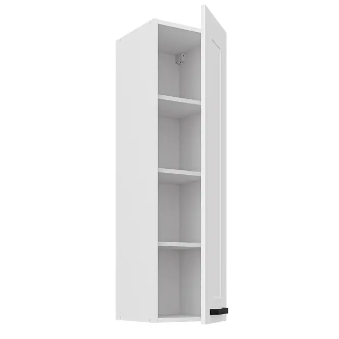 Konyhaszekrény Luna fehér matt/fehér 30G-108 1F,2