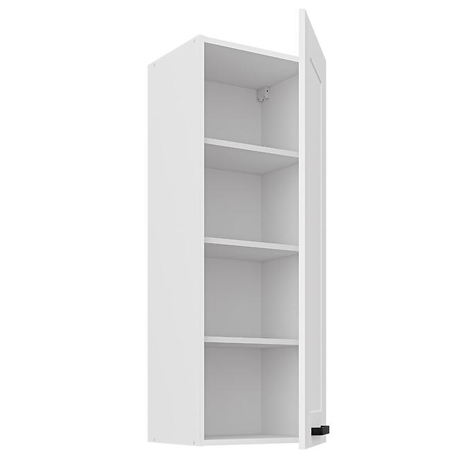 Konyhaszekrény Luna fehér matt/fehér 40G-108 1F,2