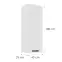 Konyhaszekrény Luna fehér matt/fehér 40G-108 1F,3