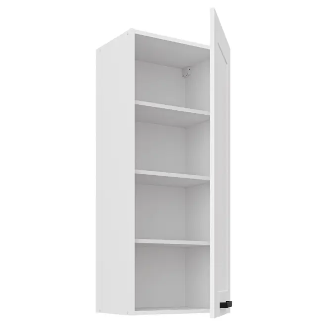 Konyhaszekrény Luna fehér matt/fehér 45G-108 1F,2