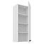 Konyhaszekrény Luna fehér matt/fehér 45G-108 1F,2
