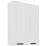 Konyhaszekrény Luna fehér matt/fehér 80G-108 2F