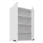 Konyhaszekrény Luna fehér matt/fehér 80G-108 2F,2