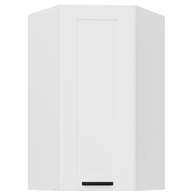 Konyhaszekrény Luna fehér matt/fehér 60x60 GN-108 1F (45°)