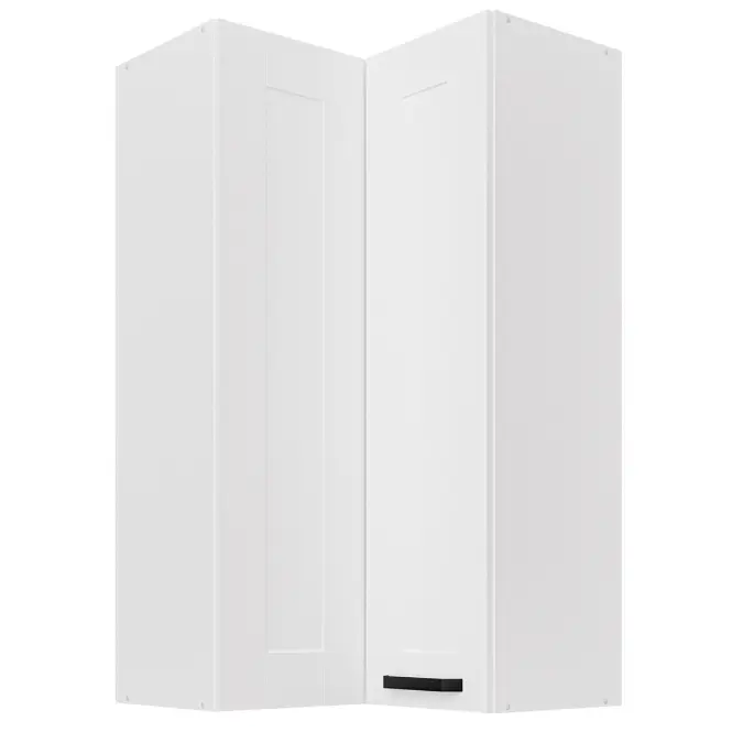 Konyhaszekrény Luna fehér matt/fehér 60x60 GN-108 2F (90°)