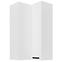 Konyhaszekrény Luna fehér matt/fehér 60x60 GN-108 2F (90°)