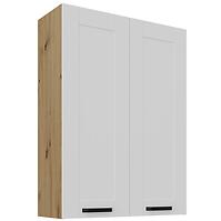 Konyhaszekrény Luna fehér matt/artisan 80G-108 2F