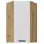 Konyhaszekrény Luna fehér matt/artisan 60x60 GN-108 1F (45°)