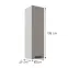 Konyhaszekrény Luna claygrey/fehér 30G-108 1F,2