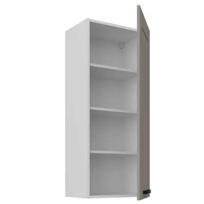 Konyhaszekrény Luna claygrey/fehér 45G-108 1F