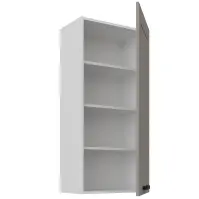 Konyhaszekrény Luna claygrey/fehér 50G-108 1F