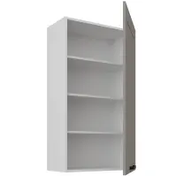 Konyhaszekrény Luna claygrey/fehér 60G-108 1F