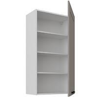 Konyhaszekrény Luna claygrey/fehér 60G-108 1F