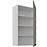 Konyhaszekrény Luna claygrey/fehér 60G-108 1F