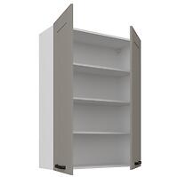 Konyhaszekrény Luna claygrey/fehér 80G-108 2F