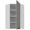 Konyhaszekrény Luna claygrey/fehér 60x60 GN-108 1F (45°)