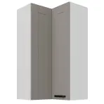 Konyhaszekrény Luna claygrey/fehér 60x60 GN-108 2F (90°)