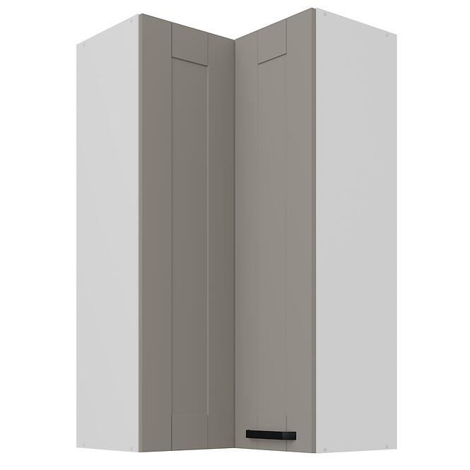 Konyhaszekrény Luna claygrey/fehér 60x60 GN-108 2F (90°)