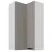 Konyhaszekrény Luna claygrey/fehér 60x60 GN-108 2F (90°)
