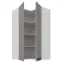 Konyhaszekrény Luna claygrey/fehér 60x60 GN-108 2F (90°),2