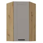 Konyhaszekrény Luna claygrey/artisan 60x60 GN-108 1F (45°)