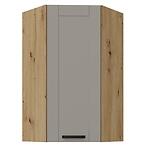 Konyhaszekrény Luna claygrey/artisan 60x60 GN-108 1F (45°)