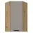 Konyhaszekrény Luna claygrey/artisan 60x60 GN-108 1F (45°)