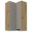 Konyhaszekrény Luna claygrey/artisan 60x60 GN-108 2F (90°)