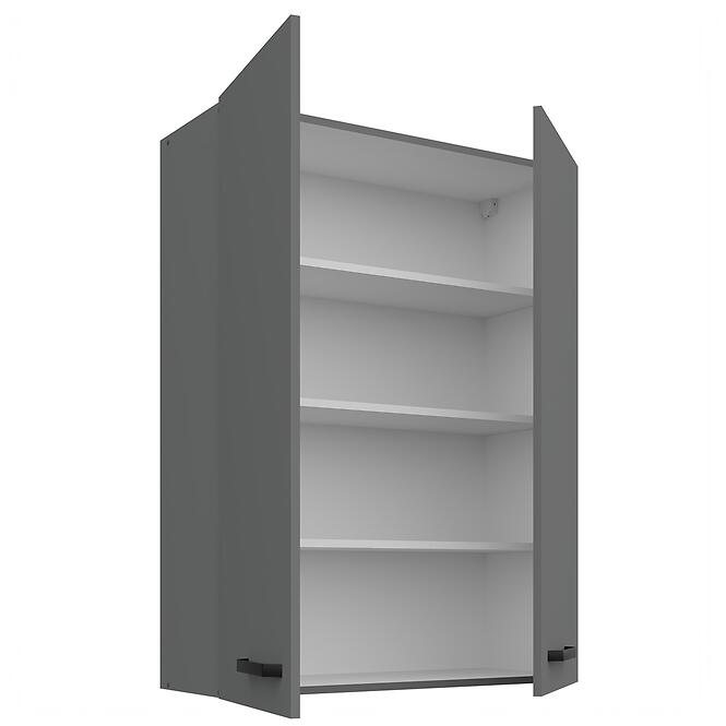 Konyhaszekrény Nessa antracit 80G-108 2F,2