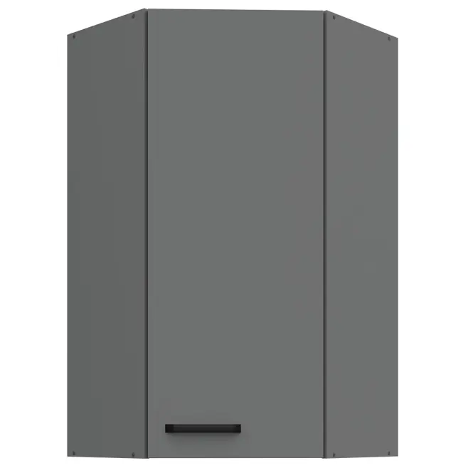 Konyhaszekrény Nessa antracit 60x60 GN-108 1F (45°)