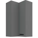 Konyhaszekrény Nessa antracit 60x60 GN-108 2F (90°)