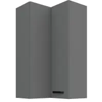 Konyhaszekrény Nessa antracit 60x60 GN-108 2F (90°)