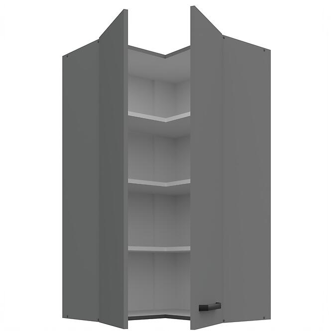 Konyhaszekrény Nessa antracit 60x60 GN-108 2F (90°),2