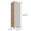 Konyhaszekrény Solea cashmere/artisan 30G-108 1F,3