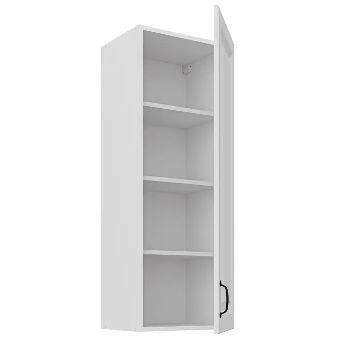 Konyhaszekrény Stilo fehér matt/fehér 40G-108 1F