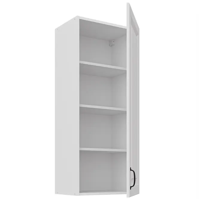 Konyhaszekrény Stilo fehér matt/fehér 45G-108 1F