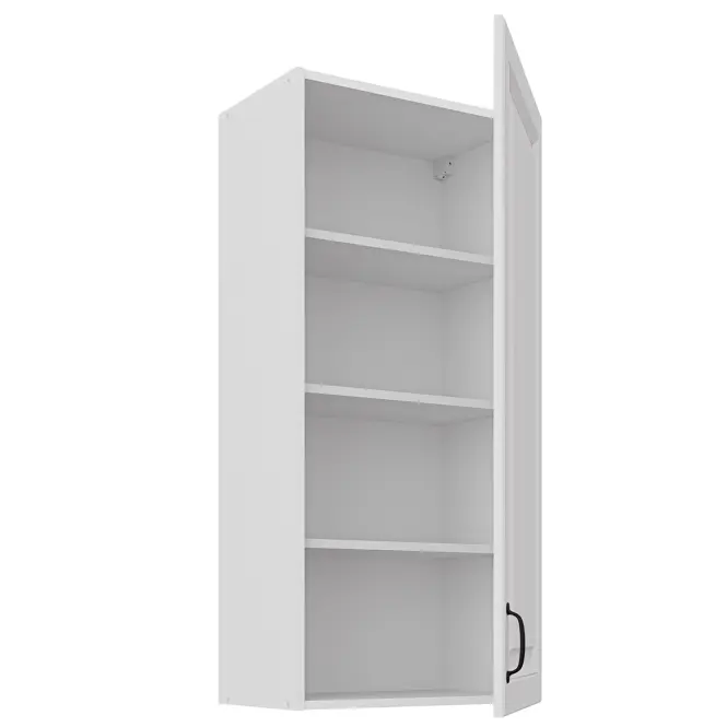 Konyhaszekrény Stilo fehér matt/fehér 50G-108 1F