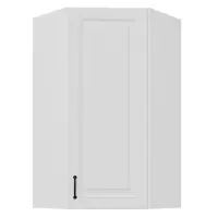 Konyhaszekrény Stilo fehér matt/fehér 60x60 GN-108 1F (45°)