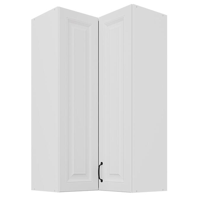 Konyhaszekrény Stilo fehér matt/fehér 60x60 GN-108 2F (90°)
