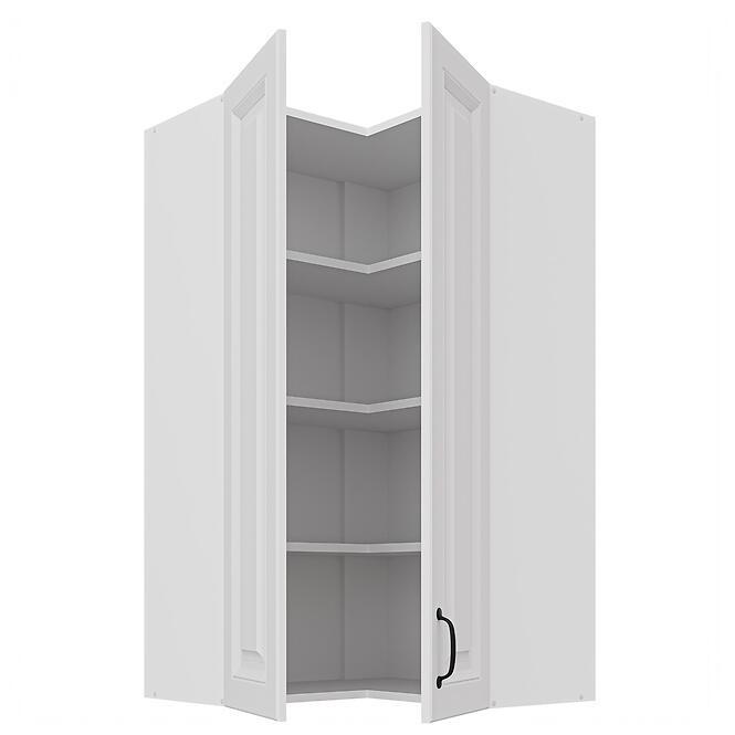 Konyhaszekrény Stilo fehér matt/fehér 60x60 GN-108 2F (90°)