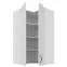 Konyhaszekrény Stilo fehér matt/fehér 60x60 GN-108 2F (90°),2