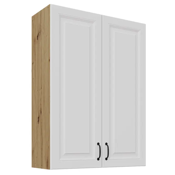 Konyhaszekrény Stilo fehér/artisan 80G-108 2F