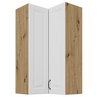 Konyhaszekrény Stilo fehér/artisan 60x60 GN-108 2F (90°)