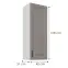 Konyhaszekrény Stilo claygrey/fehér 40G-108 1F,3