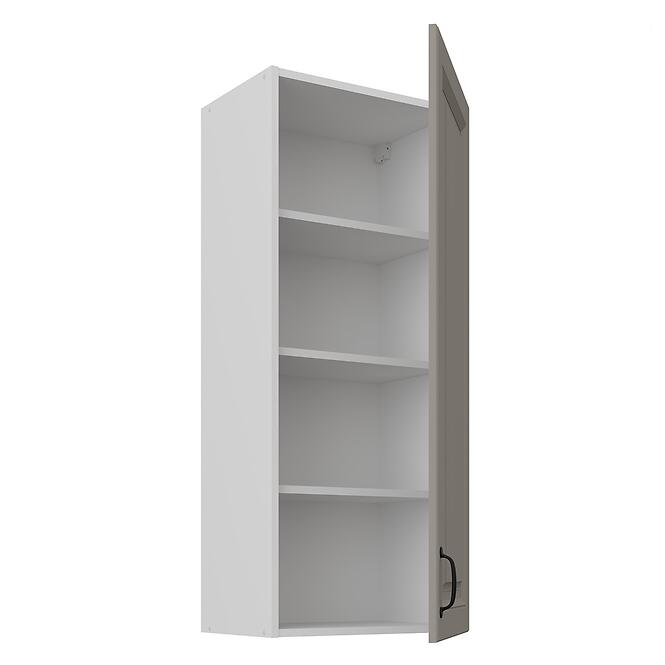 Konyhaszekrény Stilo claygrey/fehér 45G-108 1F,2