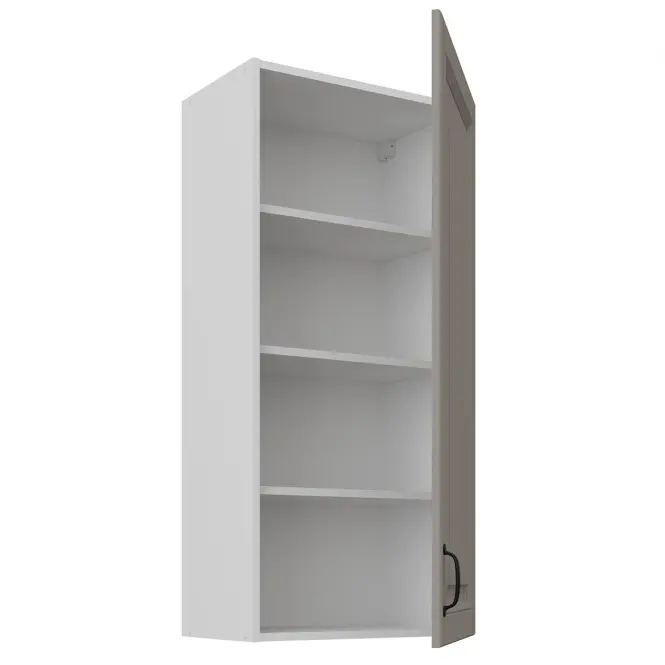 Konyhaszekrény Stilo claygrey/fehér 50G-108 1F,2