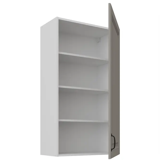 Konyhaszekrény Stilo claygrey/fehér 60G-108 1F,2