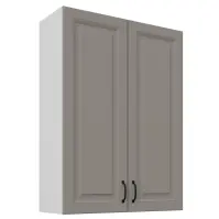 Konyhaszekrény Stilo claygrey/fehér 80G-108 2F