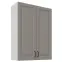 Konyhaszekrény Stilo claygrey/fehér 80G-108 2F