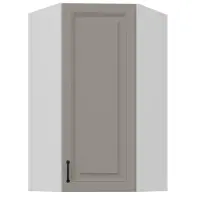 Konyhaszekrény Stilo claygrey/fehér 60x60 GN-108 1F (45°)